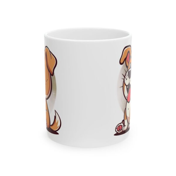 2268266464127937906_2048.jpeg Smiling Beagle Pup Dog Lover Mug – Cute Cartoon Puppy Coffee Mug – 11oz/15oz Ceramic Mug