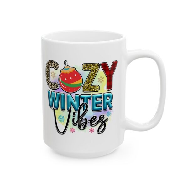2326863171983167149_2048.jpeg Cozy Winter Vibes Colorful Winter Mug – Cozy Winter Coffee Mug – 11oz/15oz Ceramic Mug