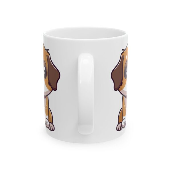 2593085486685611956_2048.jpeg Big Eyed Beagle Puppy Dog Lover Mug – Cute Cartoon Puppy Coffee Mug – 11oz/15oz Ceramic Mug