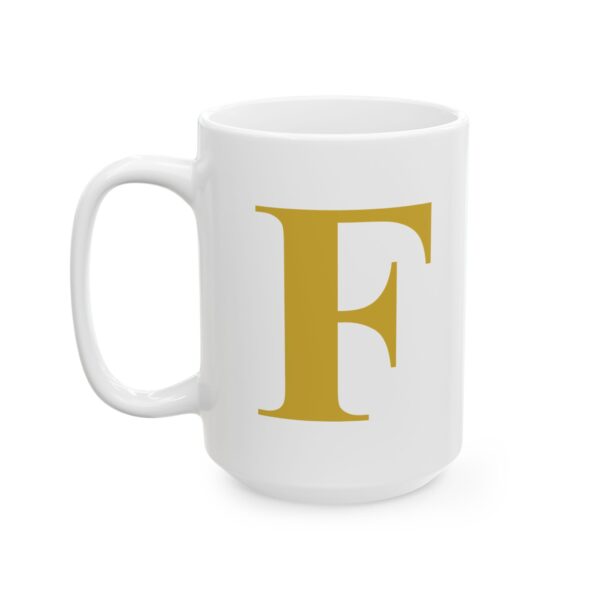 2657024434488478564_2048-1.jpeg Gold Letter F Monogram Mug – Gold Initial Alphabet Coffee Mug – 11oz/15oz Ceramic Mug