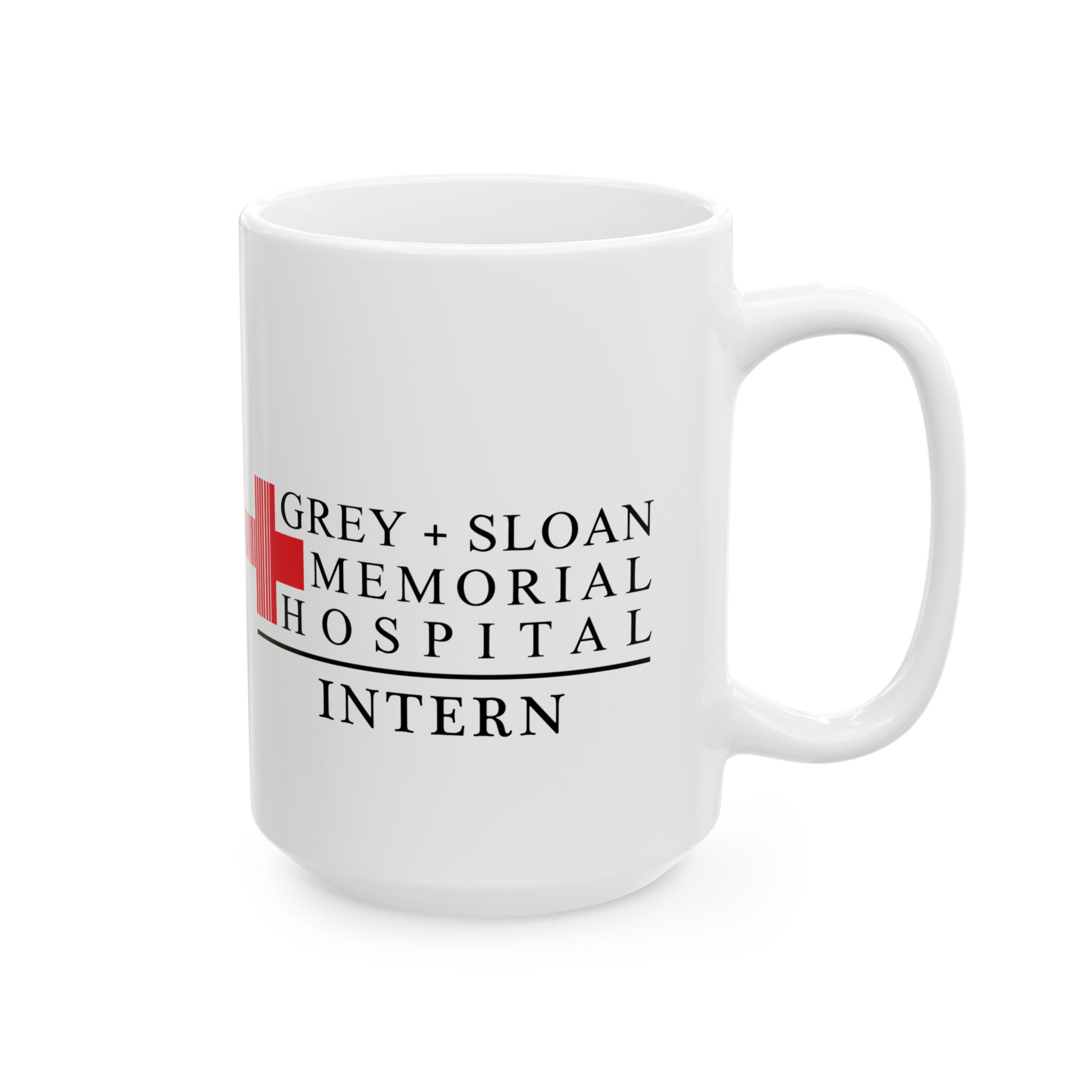 Grey + Sloan Memorial Hospital | Intern – Medical Coffee Mug – 11oz/15oz Ceramic Mug - Image 6