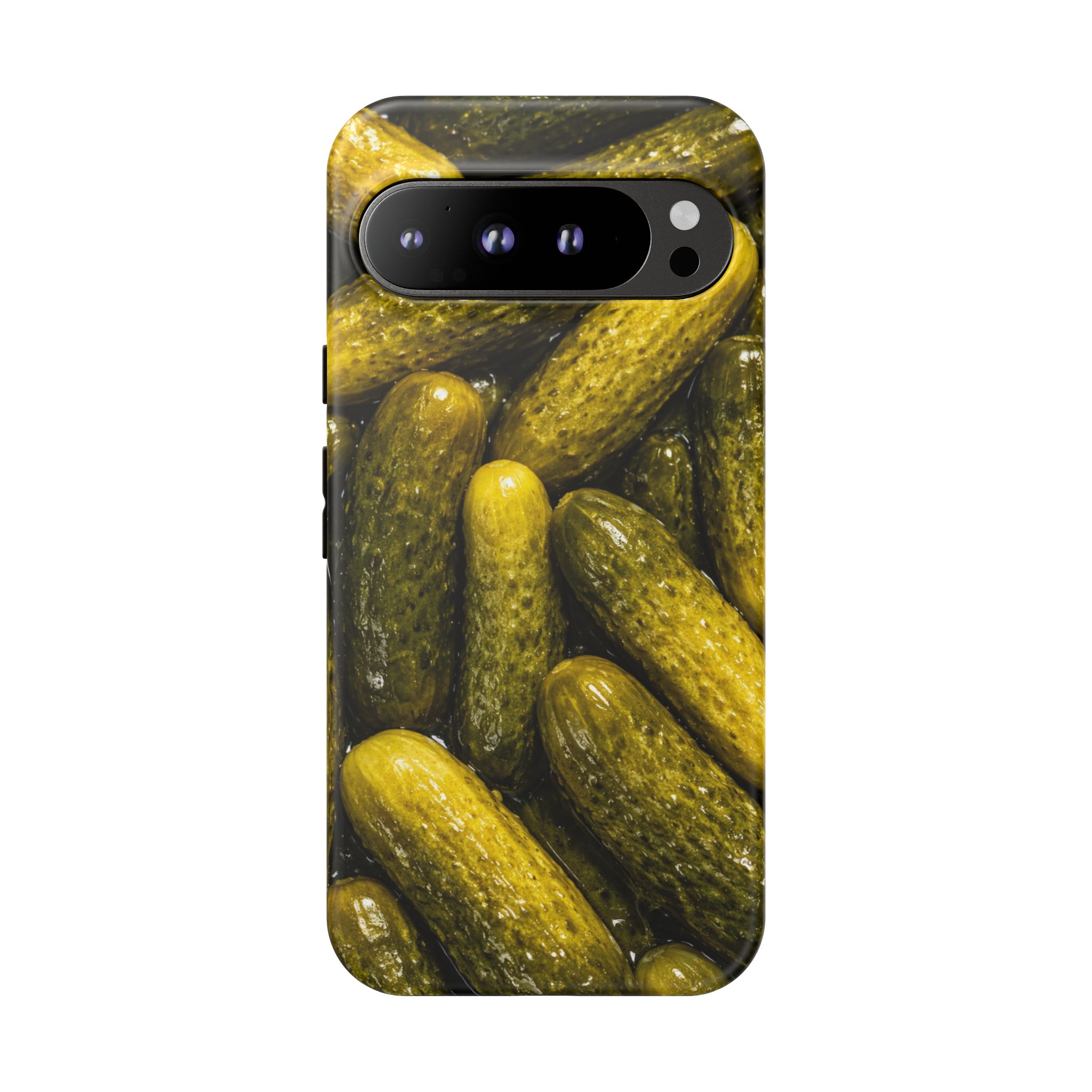Pickle Pattern Google Pixel Phone Case — Funny Gherkin Protective Cover - Image 56