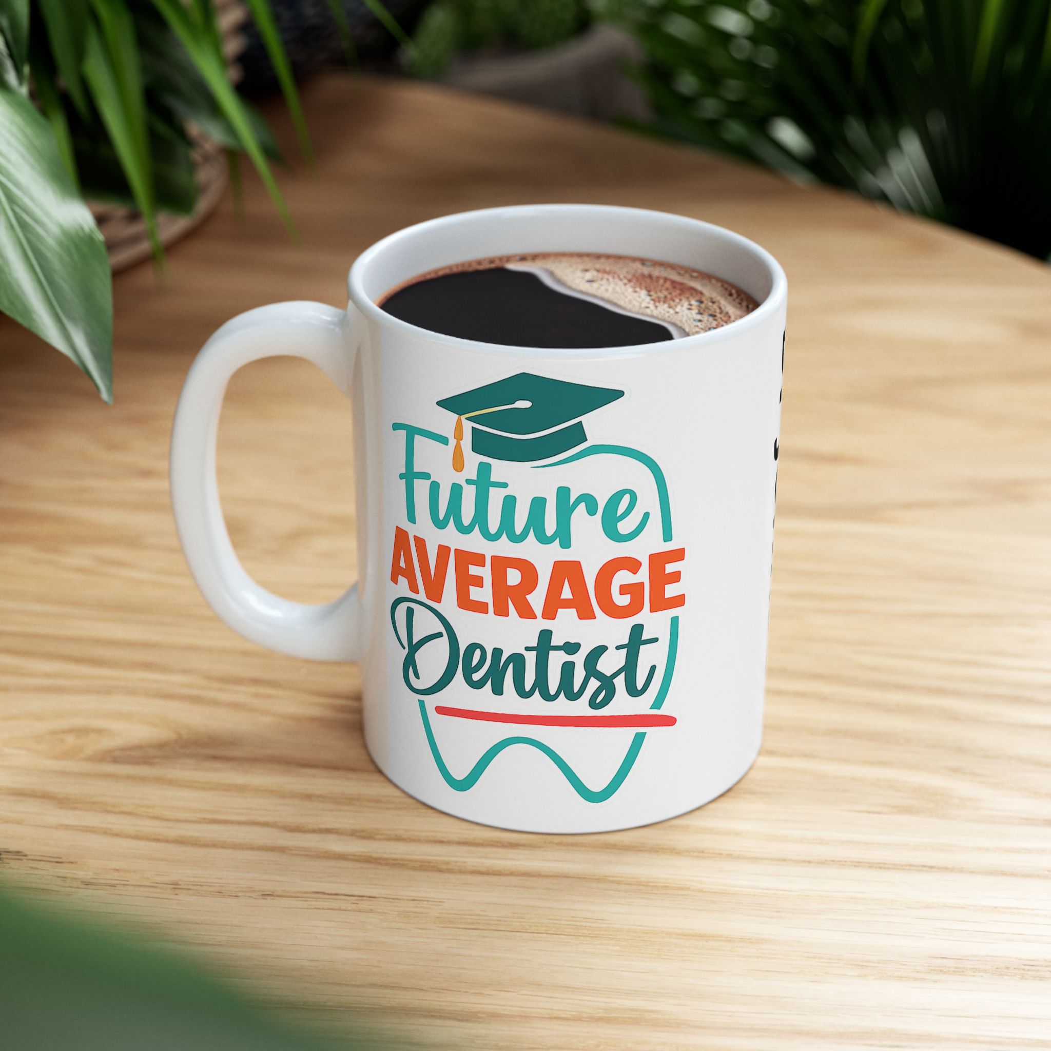 Graduation Doctor Mug — “Future Average Doctor” Personalized Ceramic Coffee Cup (11oz/15oz) - Image 5