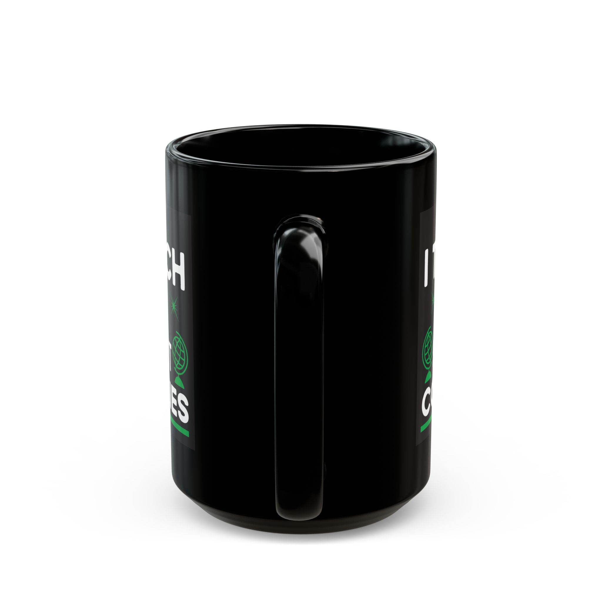 Teacher Appreciation Mug "I Teach Smart Cookies" Coffee Mug — Teacher Gift Black Ceramic (11oz & 15oz) - Image 8