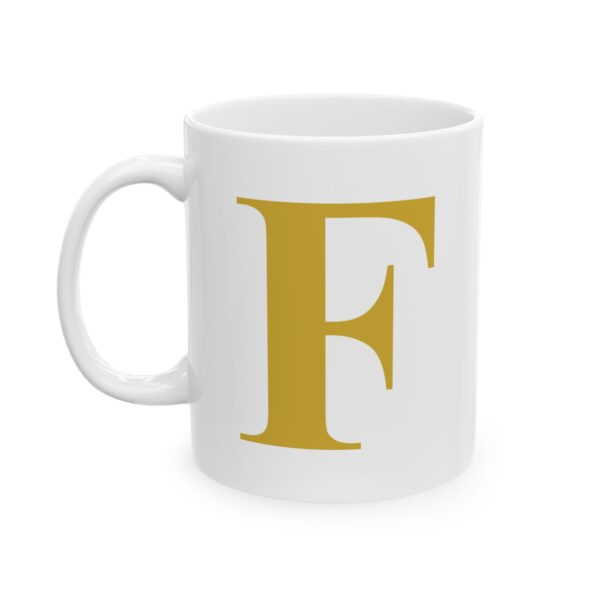 3015699516359247278_2048-1.jpeg Gold Letter F Monogram Mug – Gold Initial Alphabet Coffee Mug – 11oz/15oz Ceramic Mug