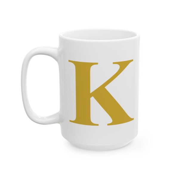3132100148674601554_2048-1.jpeg Gold Letter K Monogram Mug – Gold Initial Alphabet Coffee Mug – 11oz/15oz Ceramic Mug