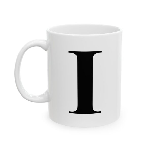 3298345951451643860_2048-1.jpeg Letter I Monogram Mug – Initial Alphabet Coffee Mug – 11oz/15oz Ceramic Mug