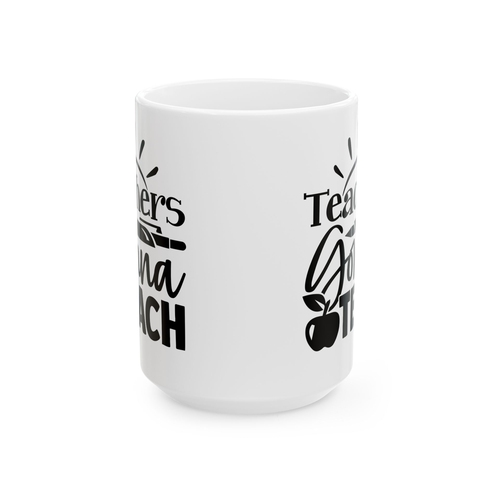 Funny Teacher Coffee Mug – Gift for Teacher – (11oz/15oz) Ceramic Mug - Image 7