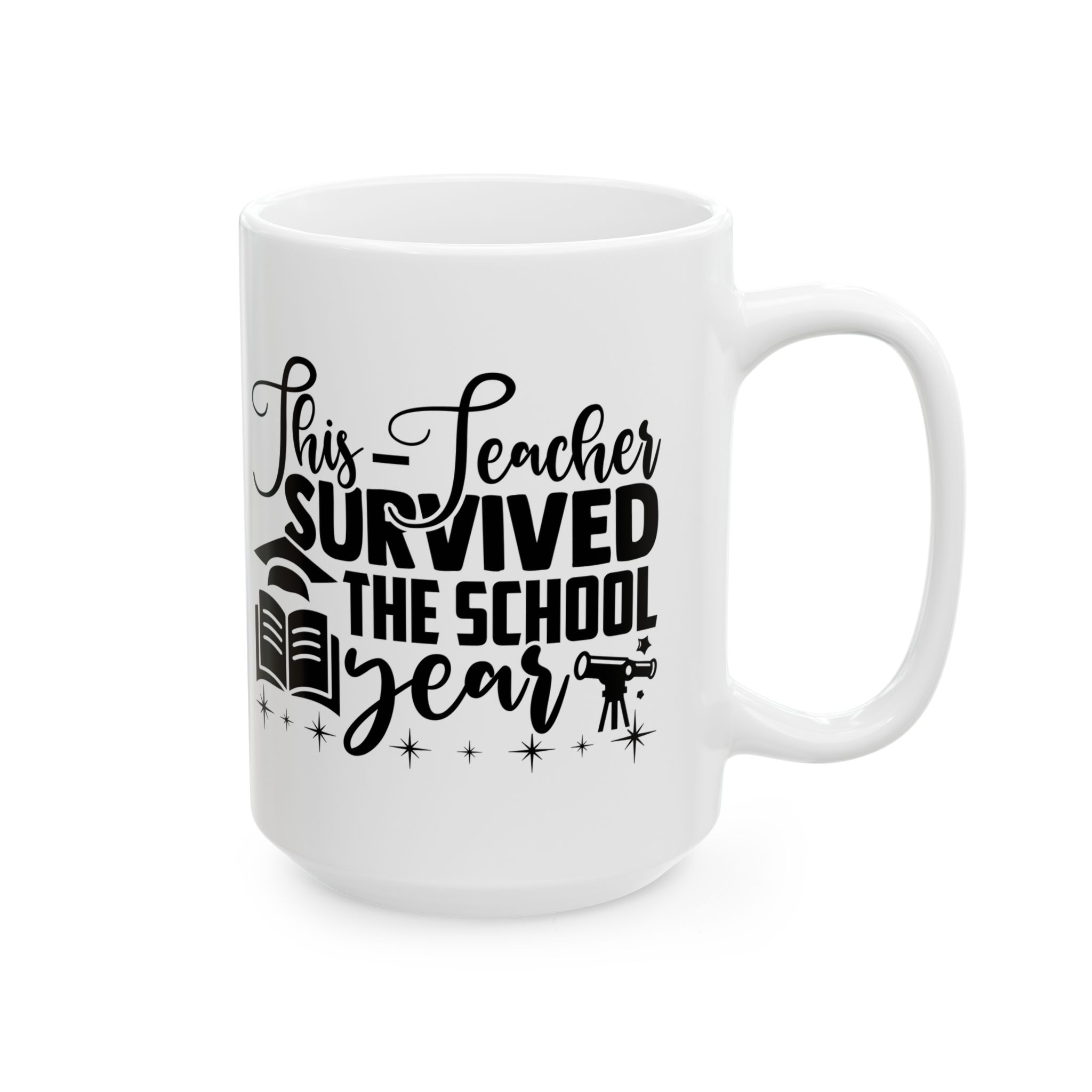 Funny Teacher Coffee Mug – Gift for Teacher – (11oz/15oz) Ceramic Mug - Image 6