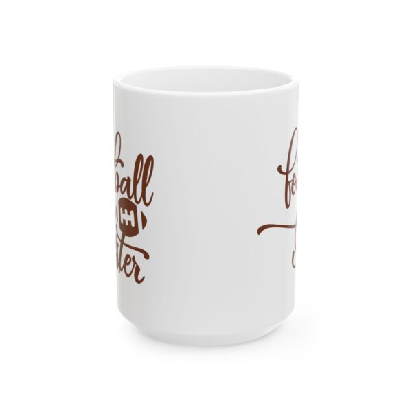 Football Sister Football Mug – Football Fan Coffee Mug – 11oz/15oz Ceramic Mug
