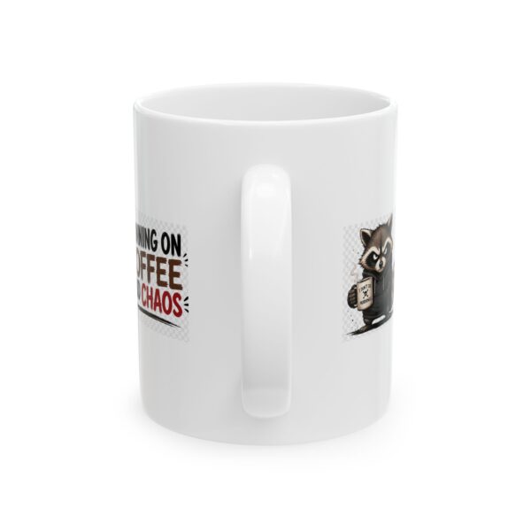 3449519441155303499_2048.jpeg Running on Coffee and Chaos Funny Raccoon Mug – Sarcastic Gift Coffee Mug – 11oz/15oz Ceramic Mug