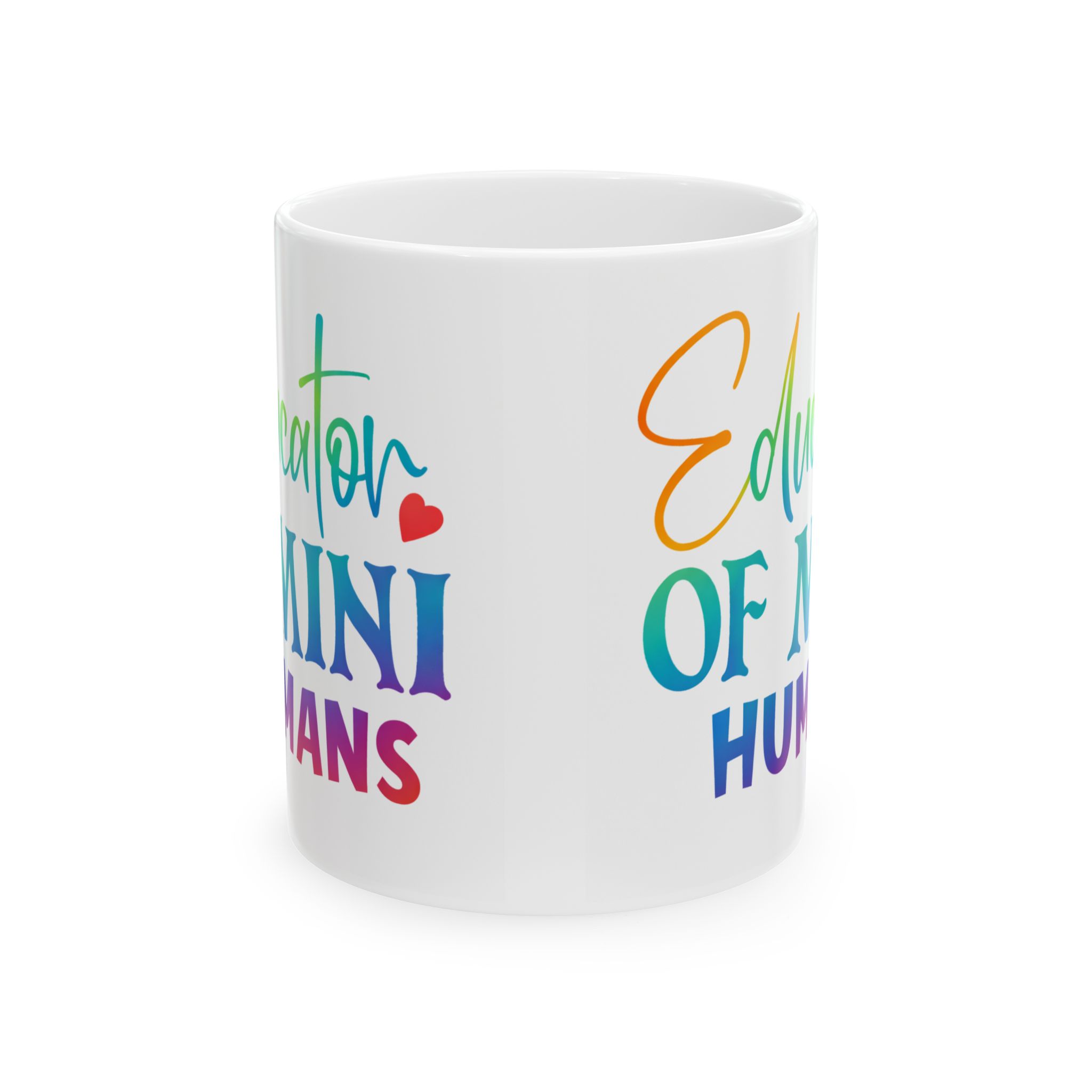 Teacher Appreciation Mug "Educator of Mini Humans" Ceramic Coffee Cup (11oz/15oz) - Image 2