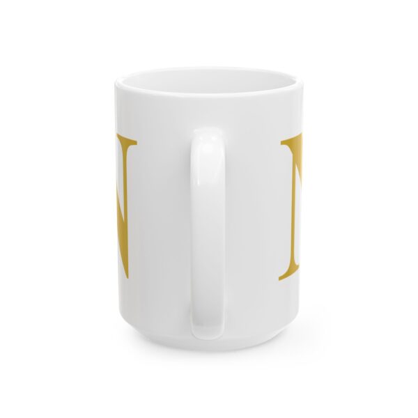 3612840339356428214_2048-1.jpeg Gold Letter N Monogram Mug – Gold Initial Alphabet Coffee Mug – 11oz/15oz Ceramic Mug
