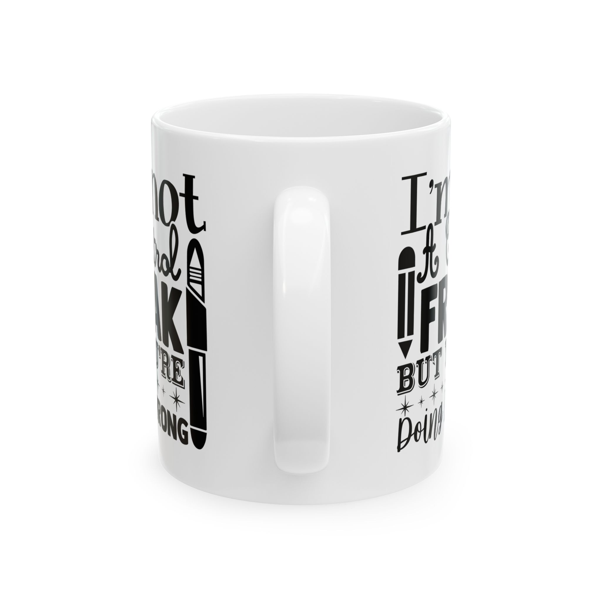 Funny Teacher Coffee Mug – Gift for Teacher – (11oz/15oz) Ceramic Mug - Image 4
