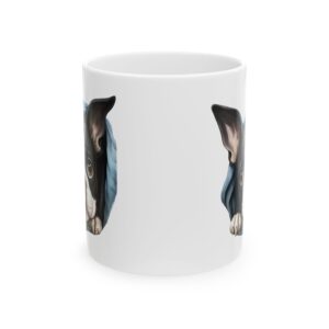 3748366098742746084_2048.jpeg Boston Terrier Peeking Dog Mug – Dog Lover Coffee Mug – 11oz/15oz Ceramic Mug