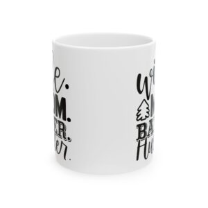 Wife Mom Baker Hustler Baking Mug – Baker Coffee Mug – 11oz/15oz Ceramic Mug