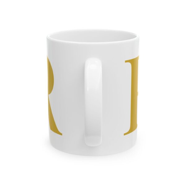 3990067998900034979_2048-1.jpeg Gold Letter R Monogram Mug – Gold Initial Alphabet Coffee Mug – 11oz/15oz Ceramic Mug