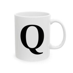 4039661124907767898_2048-2.jpeg Letter Q Monogram Mug – Initial Alphabet Coffee Mug – 11oz/15oz Ceramic Mug