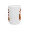 4045176233817799791_2048.jpeg Happy Orange Dog Dog Lover Mug – Cute Cartoon Puppy Coffee Mug – 11oz/15oz Ceramic Mug