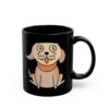 4056208947480047409_2048.jpeg Sitting Tan Dog with Orange Collar Dog Lover Mug – Cute Cartoon Puppy Coffee Mug – 11oz/15oz Ceramic Mug