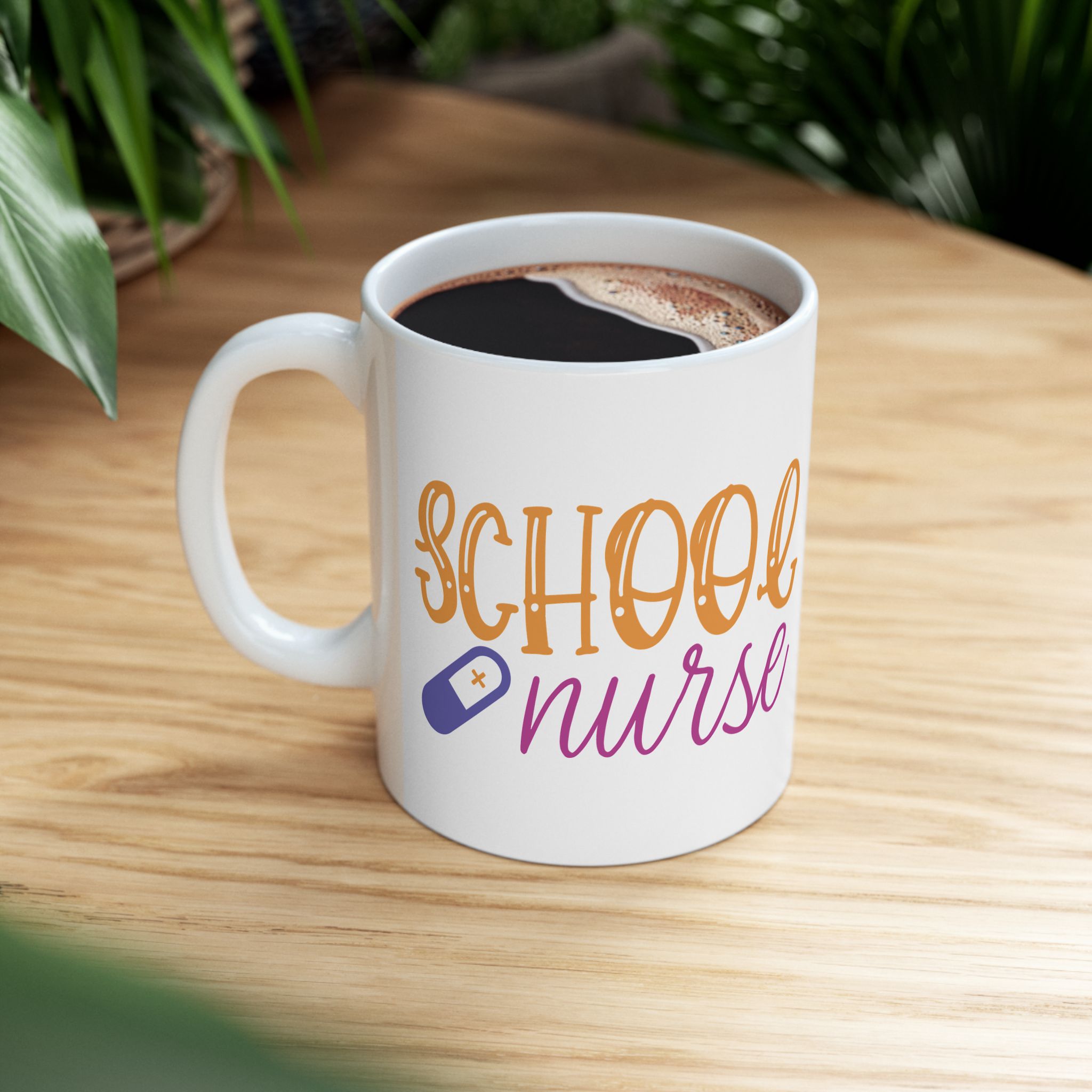 School Nurse – Medical Coffee Mug – 11oz/15oz Ceramic Mug - Image 5