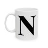 4109907555548786557_2048.jpeg Letter N Monogram Mug – Initial Alphabet Coffee Mug – 11oz/15oz Ceramic Mug