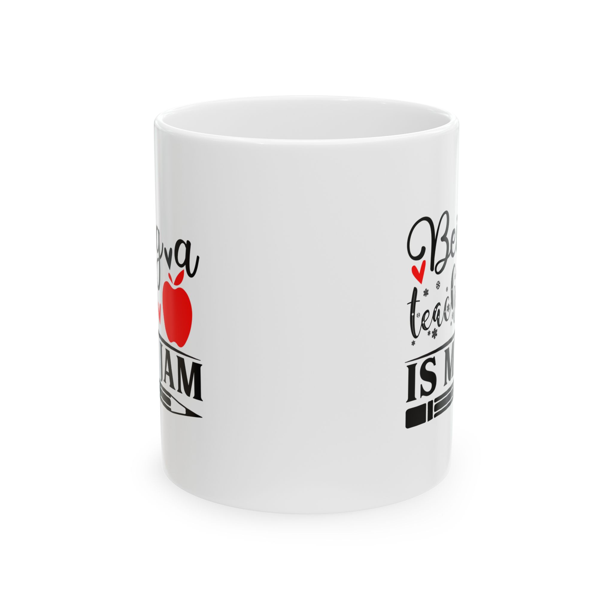 Funny Teacher Coffee Mug – Gift for Teacher – (11oz/15oz) Ceramic Mug - Image 2