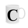 4216113883428003177_2048-1.jpeg Letter C Monogram Mug – Initial Alphabet Coffee Mug – 11oz/15oz Ceramic Mug