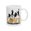 4230315488285745071_2048.jpeg Love Basketball Players Basketball Mug – Basketball Fan Coffee Mug – 11oz/15oz Ceramic Mug