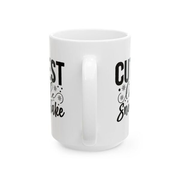Cutest Little Snowflake Winter Mug – Cozy Winter Coffee Mug – 11oz/15oz Ceramic Mug