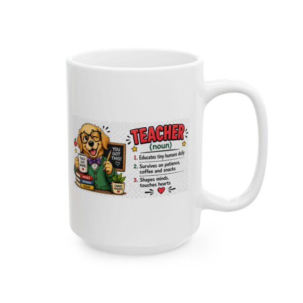 452378301872164961_2048.jpeg Teacher Noun Golden Retriever Mug – Career Gift Coffee Mug – 11oz/15oz Ceramic Mug