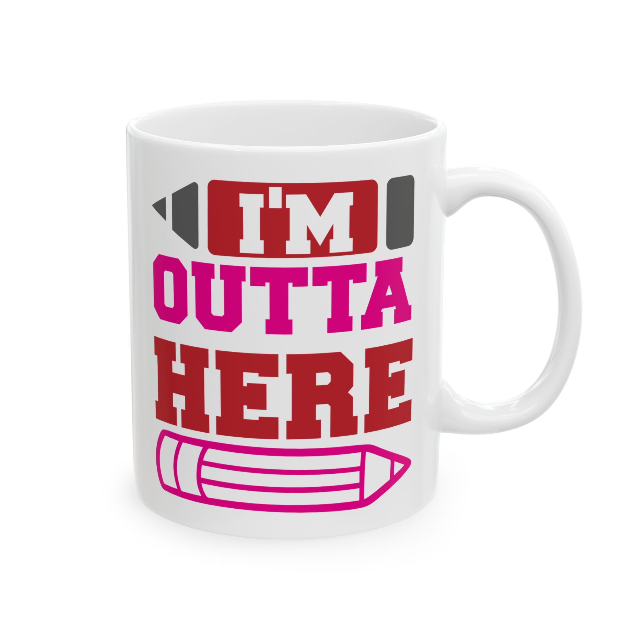 Funny Teacher Coffee Mug – Gift for Teacher – (11oz/15oz) Ceramic Mug