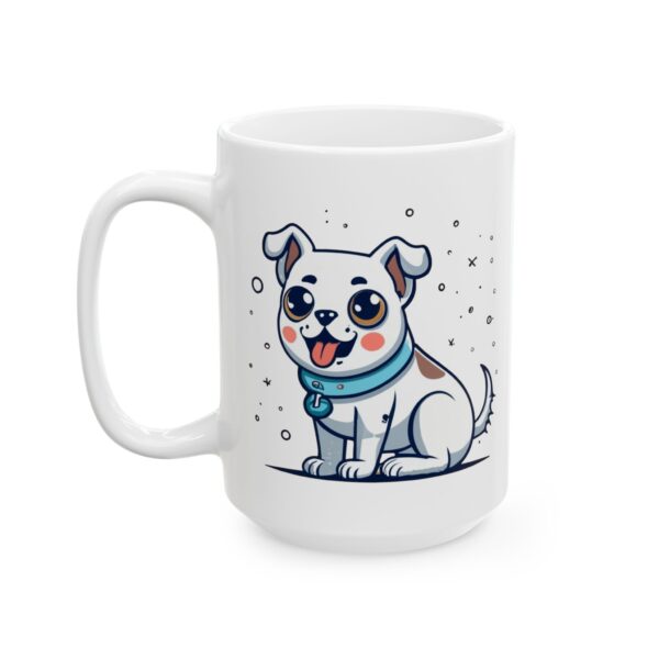 4575793021412212622_2048.jpeg White Spotted Puppy Dog Lover Mug – Cute Cartoon Puppy Coffee Mug – 11oz/15oz Ceramic Mug