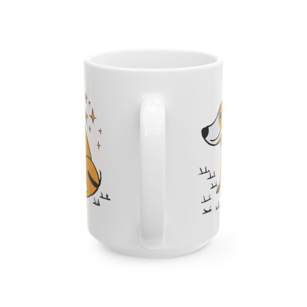 4611415609659438580_2048.jpeg Golden Sitting Dog Dog Lover Mug – Cute Cartoon Puppy Coffee Mug – 11oz/15oz Ceramic Mug
