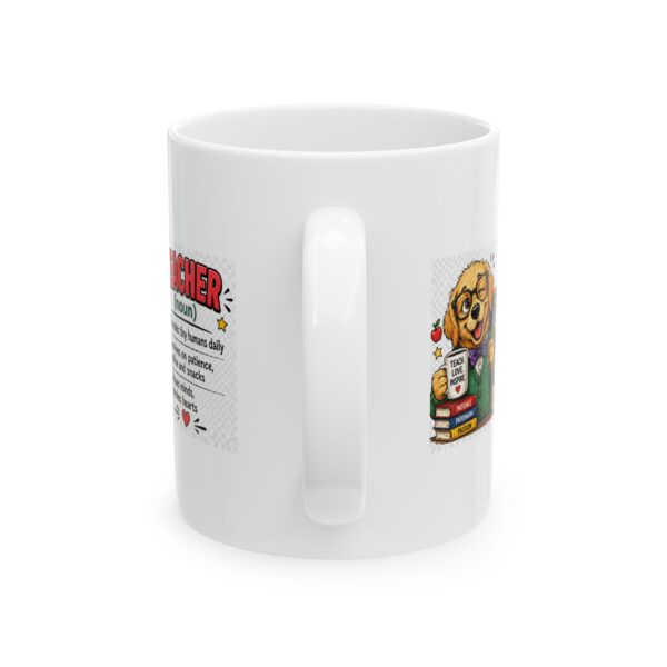 4646885936992578914_2048.jpeg Teacher Noun Golden Retriever Mug – Career Gift Coffee Mug – 11oz/15oz Ceramic Mug