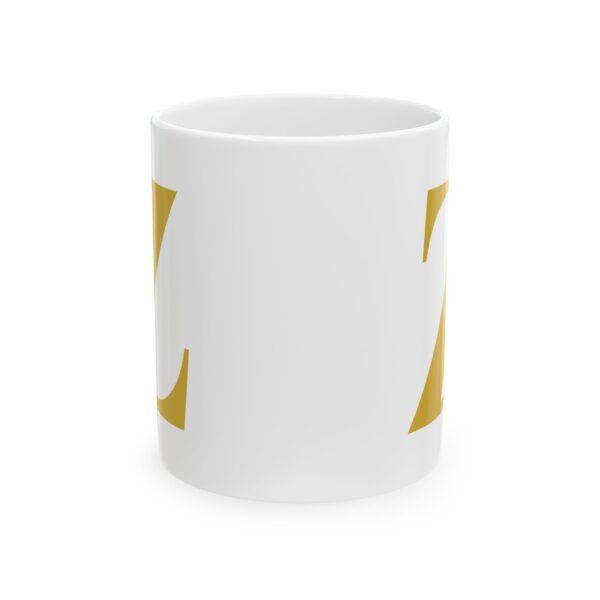 4759229772558858765_2048.jpeg Gold Letter Z Monogram Mug – Gold Initial Alphabet Coffee Mug – 11oz/15oz Ceramic Mug