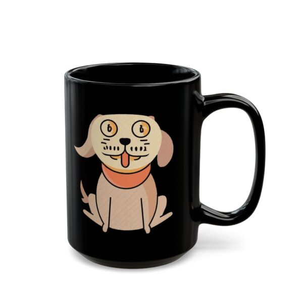4795383616302906760_2048.jpeg Sitting Tan Dog with Orange Collar Dog Lover Mug – Cute Cartoon Puppy Coffee Mug – 11oz/15oz Ceramic Mug