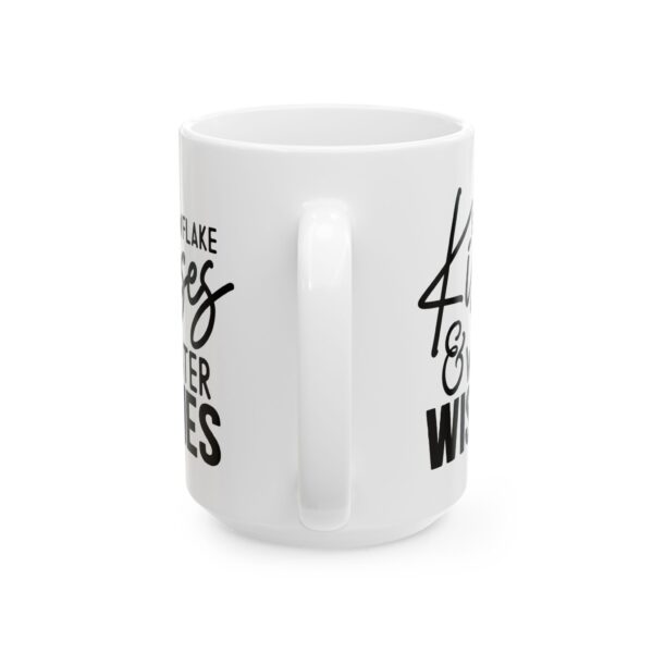 4850252447388474207_2048.jpeg Snowflake Kisses and Winter Wishes Winter Mug – Cozy Winter Coffee Mug – 11oz/15oz Ceramic Mug