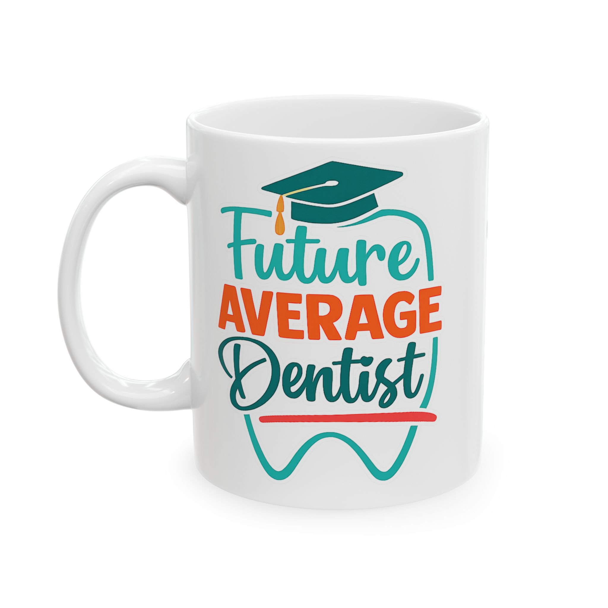 Graduation Doctor Mug — “Future Average Doctor” Personalized Ceramic Coffee Cup (11oz/15oz) - Image 3