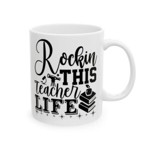 Funny Teacher Coffee Mug – Gift for Teacher – (11oz/15oz) Ceramic Mug