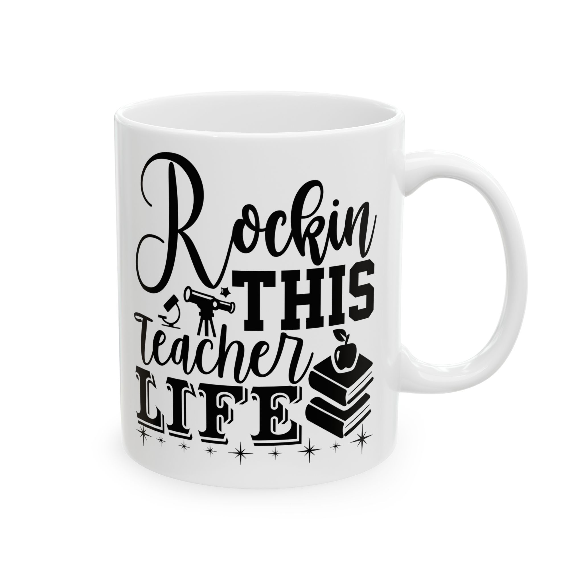 Funny Teacher Coffee Mug – Gift for Teacher – (11oz/15oz) Ceramic Mug