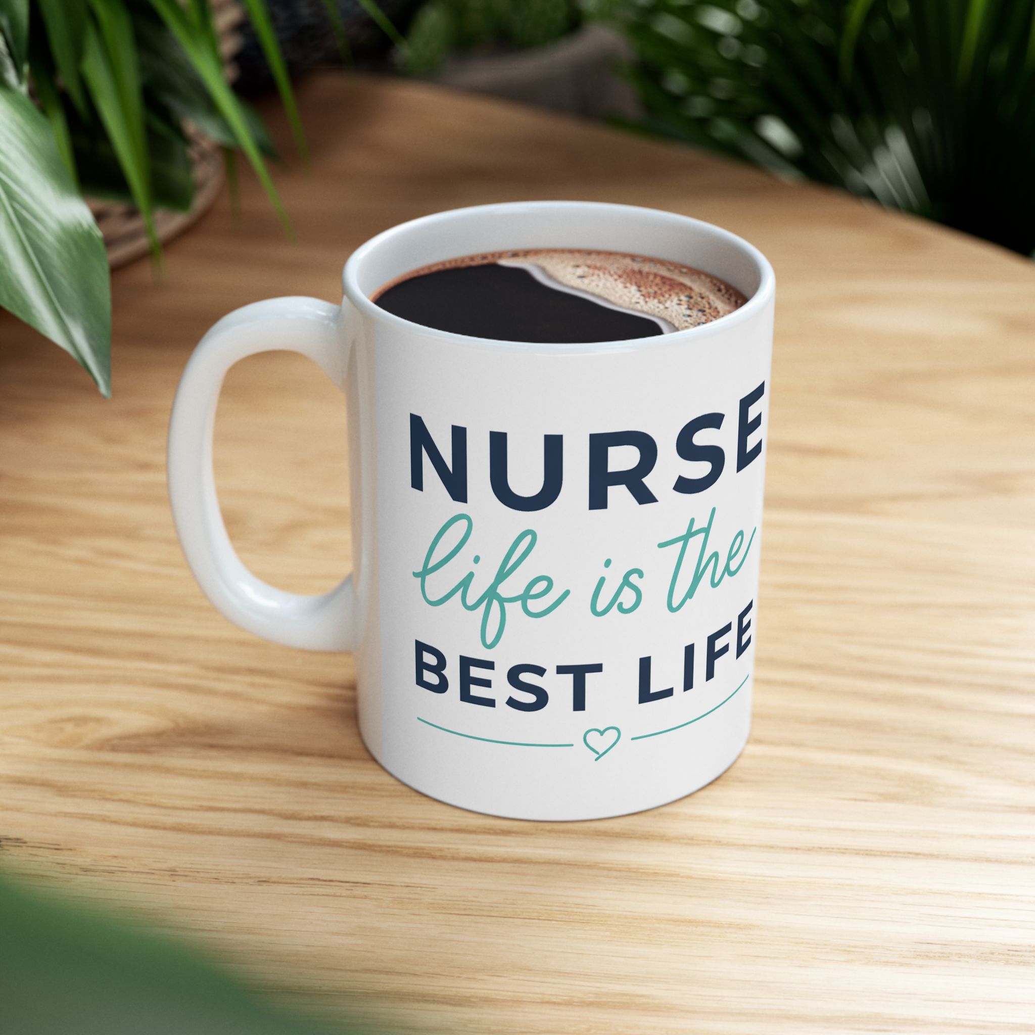 Nurse Life Is The Best Life – Medical Coffee Mug – 11oz/15oz Ceramic Mug - Image 5