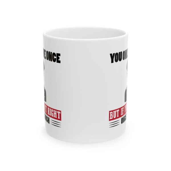 You Only Live Once Pilot Pilot Mug – Aviation Gift Coffee Mug – 11oz/15oz Ceramic Mug
