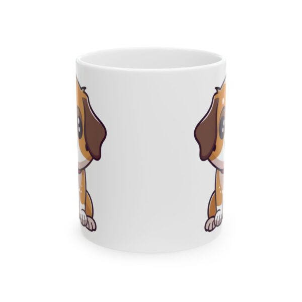 5093775361438030403_2048.jpeg Big Eyed Beagle Puppy Dog Lover Mug – Cute Cartoon Puppy Coffee Mug – 11oz/15oz Ceramic Mug