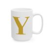 5122690967514494947_2048-1.jpeg Gold Letter Y Monogram Mug – Gold Initial Alphabet Coffee Mug – 11oz/15oz Ceramic Mug