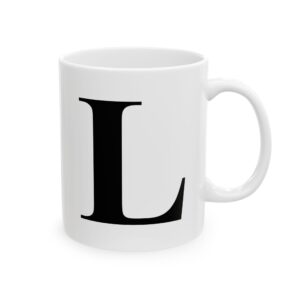 5127726296474669052_2048-1.jpeg Letter L Monogram Mug – Initial Alphabet Coffee Mug – 11oz/15oz Ceramic Mug