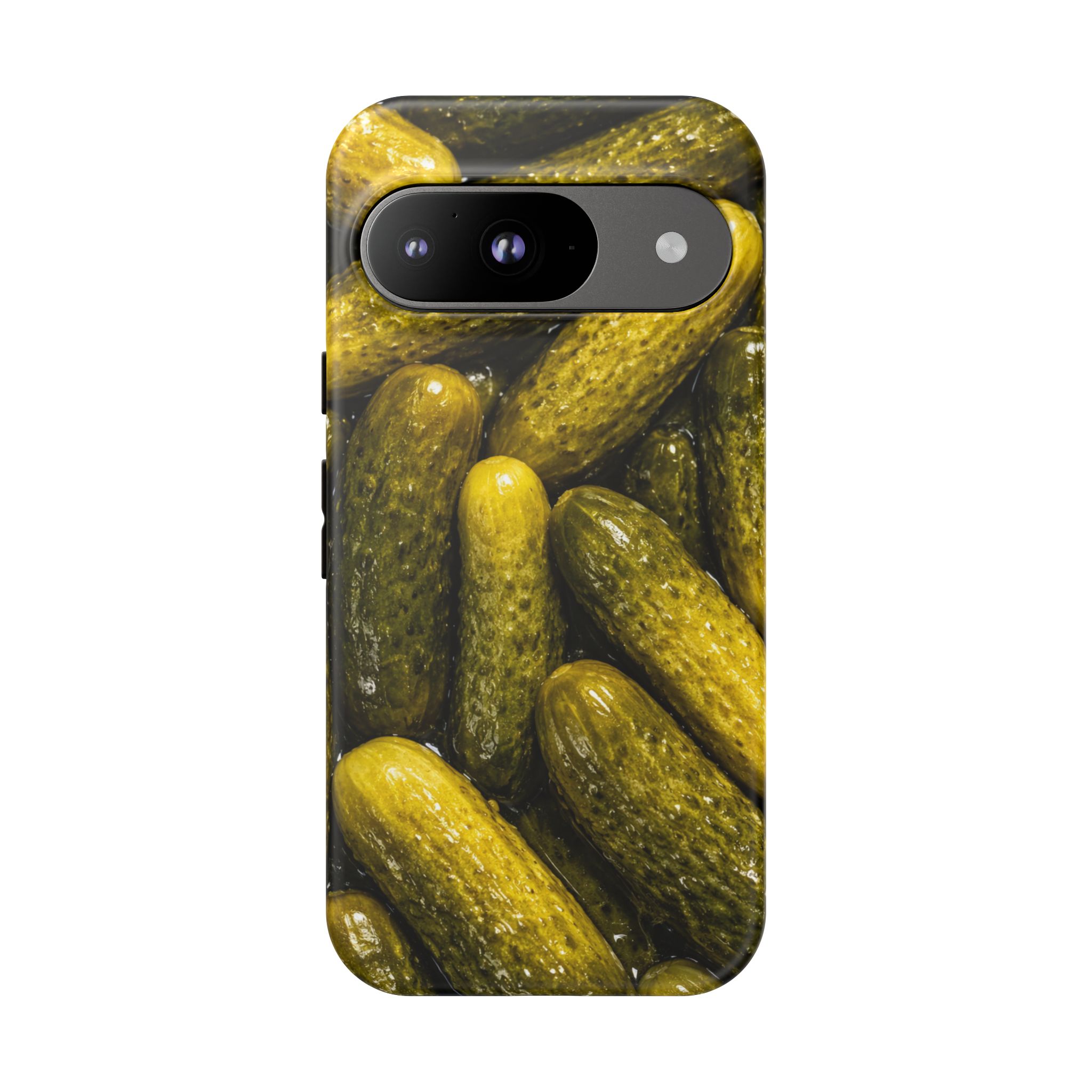 Pickle Pattern Google Pixel Phone Case — Funny Gherkin Protective Cover - Image 44