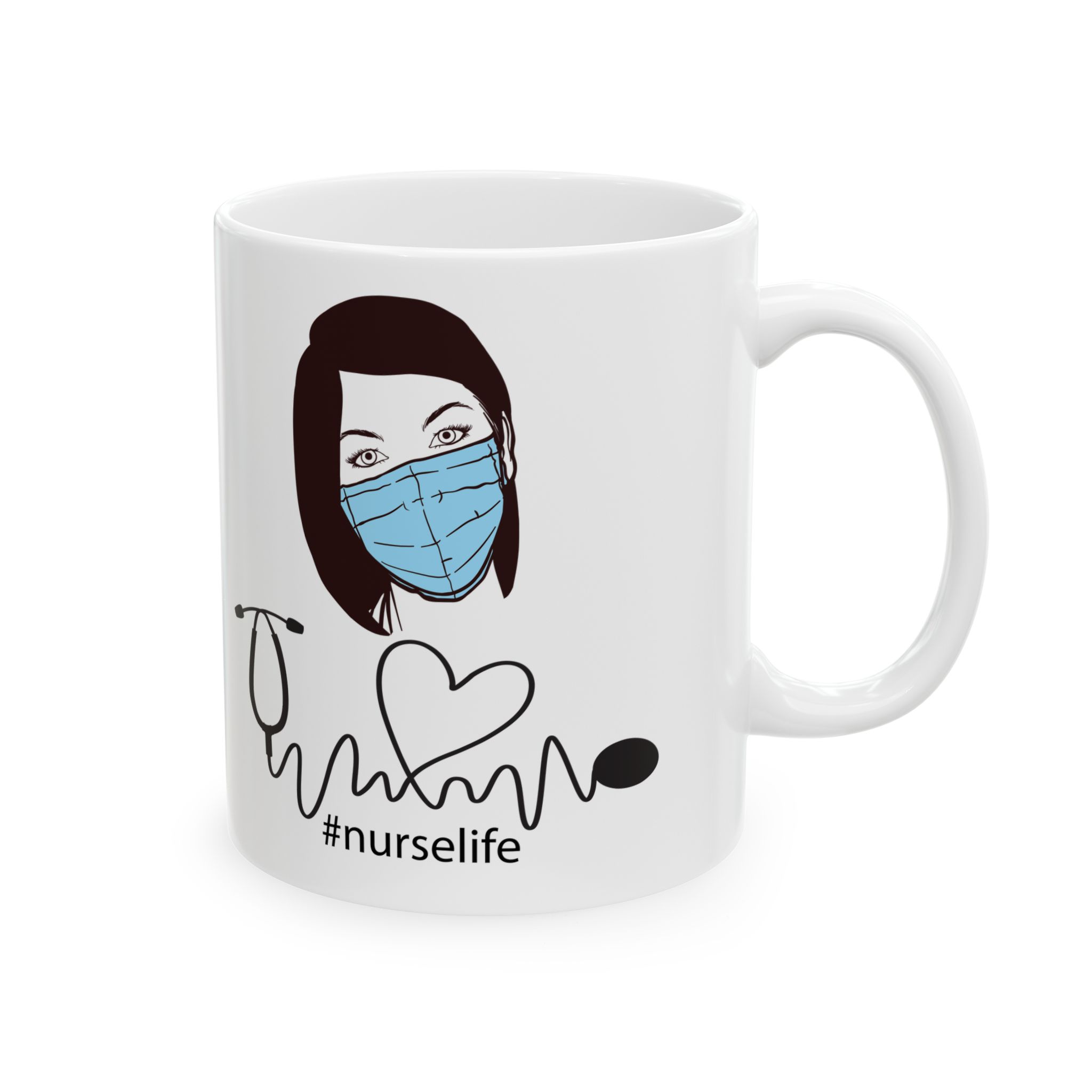 Nurselife – Medical Nurse Coffee Mug – 11oz/15oz Ceramic Mug