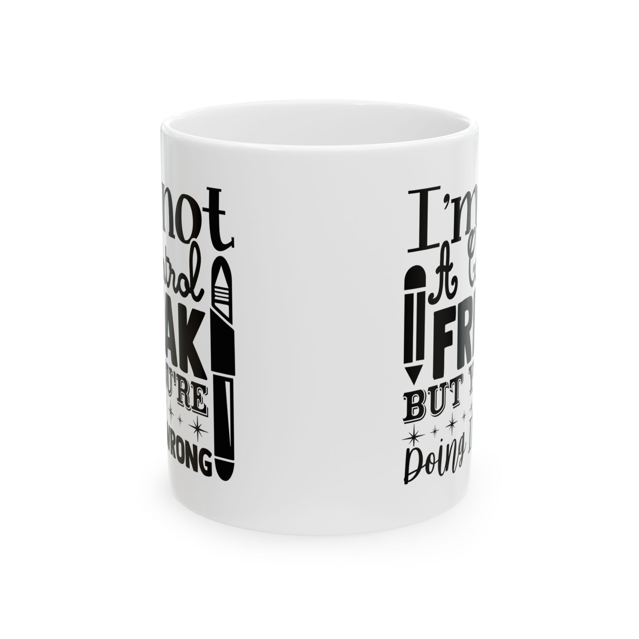 Funny Teacher Coffee Mug – Gift for Teacher – (11oz/15oz) Ceramic Mug - Image 2
