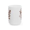 Football Papa Football Mug – Football Fan Coffee Mug – 11oz/15oz Ceramic Mug